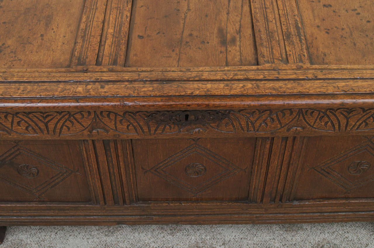 English William and Mary Oak Coffer - STORE CLOSING MAY 31ST 3